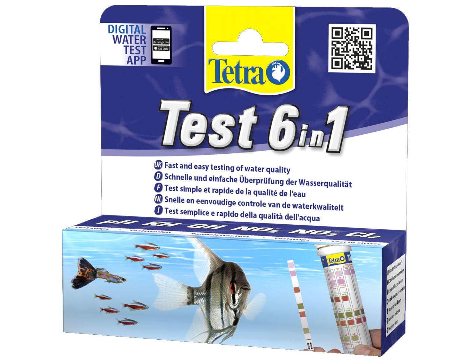 Tetra Test 6in1 25 ks Tetra Test 6in1 25 ks